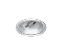 Agnelli ALMA12932 Tapa Redonda Pesada con Puente, Aluminio Profesional 3 mm, 32 cm