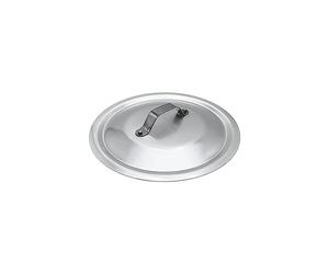 Agnelli ALMA12934 Tapa Redonda Pesada con Puente, Aluminio Profesional 3 mm, 34 cm