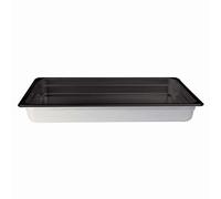 AGNELLI Cubeta de aluminio GN 1/1 con antiadherente (32,5 x 53 x 6,5 cm)
