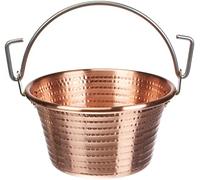 Agnelli Familiares ollas de Cocina Copper Kettle con Mango Arco de latón, 28 cm
