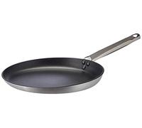 Agnelli Ollas Crepes Crepes Pan, de Aluminio, con Mango Tubular de Acero Inoxidable, Plata