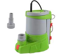 Agora-Tec Bomba sumergible AT, agua transparente, 250 W, vario-control (succión plana a 1 mm), interruptor de flotador integrado ajustable con válvula antirretorno y máx. 0,4 bar y máx. 3000 l/h