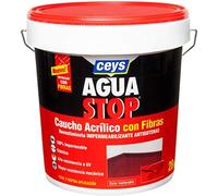 AGUASTOP CAUCHO FIBRAS NEGRO 20KG