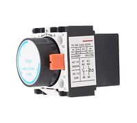 Ahgsup Bloque de Contactos Auxiliares del Contactor de CA, Corriente | Durable, aislamiento Clase B, para ascensores, bombas, material de PC, voltaje de 660V
