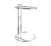 Ahgsup Mesa de Centro Elevable, Diseño Retro Compacto | Vidrio transparente, Estructura de metal duradera, Altura ajustable, Adecuado para salón, dormitorio, cafetería