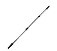 Ahgsup Poste de Extensión de Rodillo de Pintura de Acero Inoxidable de 13.1 Pies, Telescópico Desmontable de 10 Segmentos con Adaptador Cónico, Rosca Universal de 3/4", para Pintar,