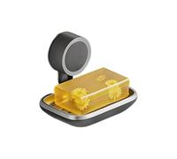 Ahorro de jabón para pared, organizador de almacenamiento de ducha de baño, ahorro de jabón de montaje en pared, para el hogar, hotel, dormitorio, granja, cocina, baño, lavandería, inodoro