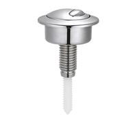 Ahuuen Cubierta del botón del inodoro,Botón de descarga del inodoro,Reemplazo de descarga del botón del inodoro de doble descarga - Accesorios para inodoros Tanque de descarga, pulsador de cisterna