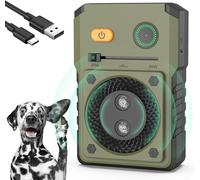Ahuyentador de Perros Potente,3 Frecuencias Ajustable Dispositivo Antiladridos Para Perros,Auto/50Pies Antiladridos para Perros,Antiladridos Para Perros Ultrasonidos,Repelente PerrosInterior/exterior