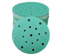 AHYLN Papel de lija abrasivo 6 pulgadas y 150 mm, material cerámico, papel Mylar, for automoción, madera, metal, pulido industrial, 100 unidades .0526
