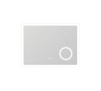 AICA Espejo rectangular de baño LED 120 x 70 cm, con tres color,antinieble ,funcíon bluetooth y 3x lupa local