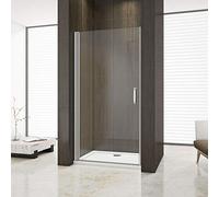 AICA SANITARIOS Mampara de Ducha Abatible Gris Mate 5mm 70x185cm