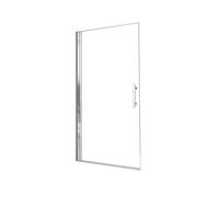 AICA Walkin Mampara de Ducha Frontal Abatible 1 Hoja Perfil Cromado Vidrio Antical 6mm (645-665)x1950mm
