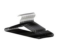 Aicasa Perchas de Metal para ropa con PVC , Antideslizantes con Muescas 3 mm de diámetro ,Ahorro de Espacio para Abrigos, Trajes, Camisas, Chaquetas, Vestidos, Faldas , Colgador, Perchero, Organizacio