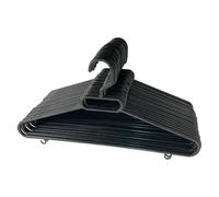 Aicasa Perchas de Plastico para Ropa,Trajes de alta calidad Duraderas y delgadas, para Chaquetas, Camisas, Pantalones, abrigos, Organizador de vestidos Hogar Pack 10/20/30/50/100 Unidades Color Negro