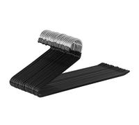 Aicasa Perchas para Pantalones de Metal Cromado, Antideslizantes y Ahorro de Espacio - Organizador de Prendas para Vaqueros, Faldas, Toallas y Bufandas
