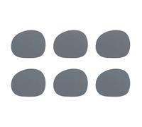 Aida 6 Posavasos Raw cuero Grey buffalo (gris)