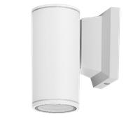 Aigostar Aplique Pared Exterior, GU10 Antracita Aluminio Lámpara Exterior Pared, IP65 Impermeable Luz Exterior Iluminación para Balcón Garaje Terrazas Patio Jardín, color blanco