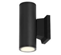 Aigostar Aplique Pared Exterior, GU10 Antracita Aluminio Up Down Lámpara, IP65 Impermeable Luz Exterior Iluminación para Balcón Garaje Terrazas Patio Jardín, color negro
