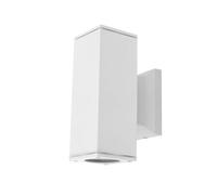 Aigostar Aplique Pared Exterior, GU10 Antracita Aluminio Up Down Lámpara, IP65 Impermeable Luz Exterior Iluminación para Balcón Garaje Terrazas Patio Jardín, Blanco