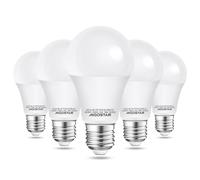 Aigostar Bombilla LED E27 11W, Luz calida 3000K, 1060 lm, Ángulo 280°, A60 no regulable -Pack de 5