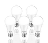 Aigostar - Bombilla LED E27 12W, Luz Blanca Fría 6500K,1170 lúmenes, Ángulo 280°, no regulable - 5 unidades