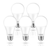 Aigostar - Bombilla LED E27, 12W, Luz calida 3000K, 1170 lúmenes, Ángulo 280°,no regulable - 5 unidades