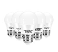 Aigostar - Bombilla LED E27 9W (Equivalente a 55W), Blanco Natural 4000K, 840 Lúmenes, CRI> 80, Ahorro de Energía, No Regulable - 5 Unidades