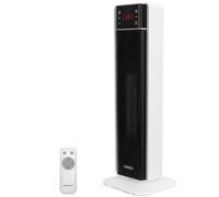 Aigostar Calefactor Cerámico PTC, 2000 W, Mando a Distancia, Silencioso | Pantalla Táctil LED, 4 Modos y Función ECO, Ahorro de Energía, Temporizador 24H, Oscilación 70º, Temperatura Ajustable, 20 m2