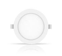 Aigostar Downlight LED Techo Empotrable, 12W Equivalente a Halógena 113W, 1350LM, Luz Blanca Fria 6500K, Ojos de Buey LED para Techo interior, Ф145-155 mm, Pack of 6