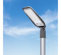 Aigostar Farola LED, 50W, luz blanca fría 6500K, 4500lm. Luz LED Para Exterior, Impermeable IP65, Protección de Impactos IK08. Iluminación LED para Patios, Aparcamientos, Canchas,Calle,Jardines