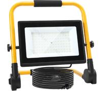 Aigostar Foco de Trabajo LED 100W,9000LM,Foco LED Portátil con Cable de 4M,Enchufes Con Interruptor Estanco,IP65 Impermeable,Soporte plegable,Uso en Interior y Exterior,para Obra, Taller,6500K