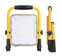 Aigostar Foco LED Bateria 100W,Foco LED Recargable Portátil,Luz de Trabajo,Impermeable IP65,Función SOS,Uso para Interior y exterior:Garaje,Camping, reparación de coches,obra,emergencias