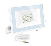 Aigostar Foco LED Exterior 20w,1800LM Foco Proyector LED,IP65 Impermeable Luz de Seguridad,Blanco Natural 4000 K Floodlight LED, Para Jardín, Patio,Garaje, etc