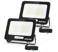 Aigostar Foco LED Exterior 50w 4500LM, Impermeable IP65, 6500K, 2PCS