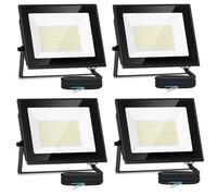 Aigostar Foco LED Exterior 50w 4500LM, Impermeable IP65,6500K, 4pcs
