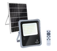 Aigostar - Foco proyector LED solar con mando a distancia, 300W, 6500W luz blanca. Resistente al agua IP65. Perfectos para exterior jardín, patios, caminos o garajes
