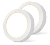 Aigostar Plafón LED Ultrafino 6W para Techo | 600LM, Pack de 2 Unidades | Ideal para Dormitorio, Cocina, Pasillo