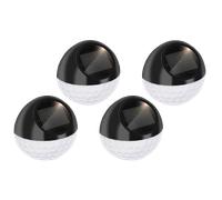 Aigostar Luces Solares Exteriores de Jardín,2700K Luz cálida,Apliques Exteriores Solares,IP44 Impermeables Luz Solar Exterior para Jardin Valla Porche Pared Patio,Lampara Solar Exterior,4 Piezas