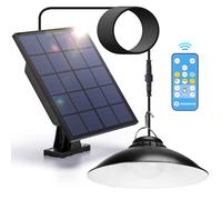 Aigostar Luz Solar Exterior con Mando a Distancia y Batería de Gran Capacidad