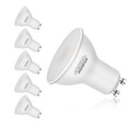 Aigostar Pack de 5 Bombillas LED GU10, 4W Luz Día 6500K, 320 Lúmenes, Equivalente 35W, No Regulable