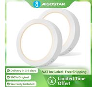 Aigostar Plafón LED Ultrafino 18W para Techo | 1980LM, Pack de 2 | Ideal para Sala de Estar, Cocina, Pasillo