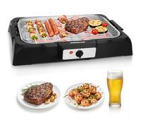 Aigostar Tasty - Grill sin humo, plancha de asar, 2000W, tamaño compacto