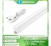 Aigostar Tira LED para Armario 9W con Interruptor | 990LM Luz Fría 6500K | Cocina, Vestidor BLANCO