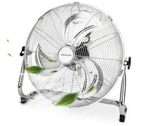Aigostar Ventilador Industrial 100W, Diámetro 50 cm (20"), Motor de Cobre, Ventilador suelo, 3 Velocidades, Ajustable 120º, 3 Aspas Metálicas, Ventilador Potente, Clover