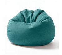 Aiire Puff con Relleno Incluido Moderno - Sillon Puf de Salon en Algodón Premium - Desenfundable y Lavable - Puffs Pera Redondos para Habitación Juvenil - Bean Bag Gamer Gigante XXL [110x80]