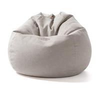 Aiire Puff con Relleno Incluido Moderno - Sillon Puf de Salon en Algodón Premium - Desenfundable y Lavable - Puffs Pera Redondos para Habitación Juvenil - Bean Bag Gamer Gigante XXL [110x80]