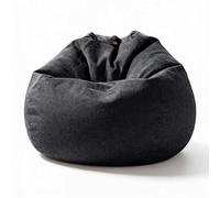 Aiire Puff con Relleno Incluido Moderno - Sillon Puf de Salon en Algodón Premium - Desenfundable y Lavable - Puffs Pera Redondos para Habitación Juvenil - Bean Bag Gamer Gigante XXL [110x80]