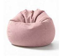 Aiire Puff con Relleno Incluido Moderno - Sillon Puf de Salon en Algodón Premium - Desenfundable y Lavable - Puffs Pera Redondos para Habitación Juvenil - Bean Bag Infantil [75x55]