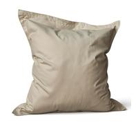 Aiire Puff Exterior de Lujo XXL - [160x120 cm] Puf Gigante con Relleno Incluido en Olefina Premium - Moderno Bean Bag para Piscina, Jardín o Terraza - Sofa de Suelo Interior o Exterior Beige